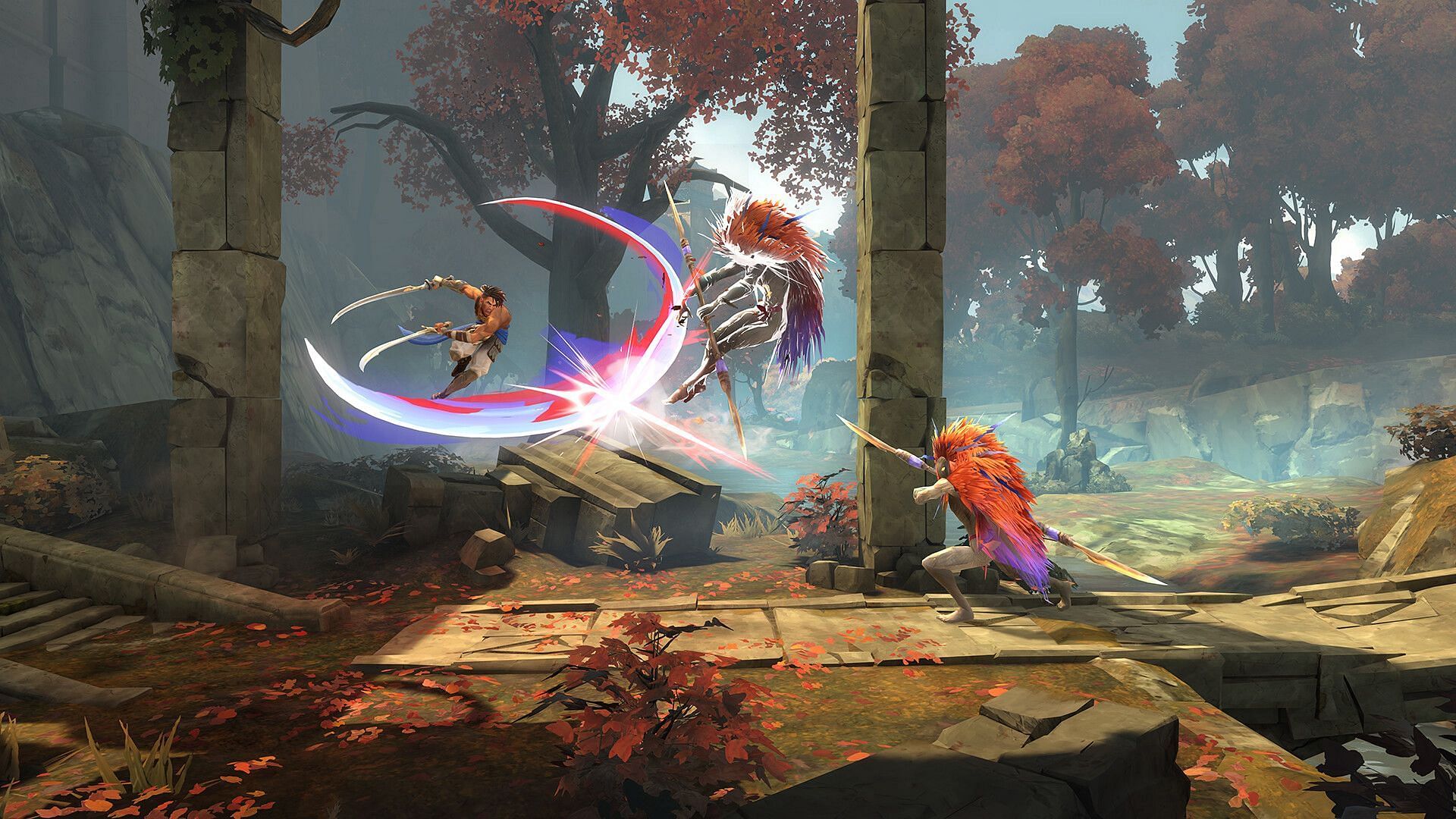 A still from Prince of Persia: The Lost Crown (Image via Ubisoft)
